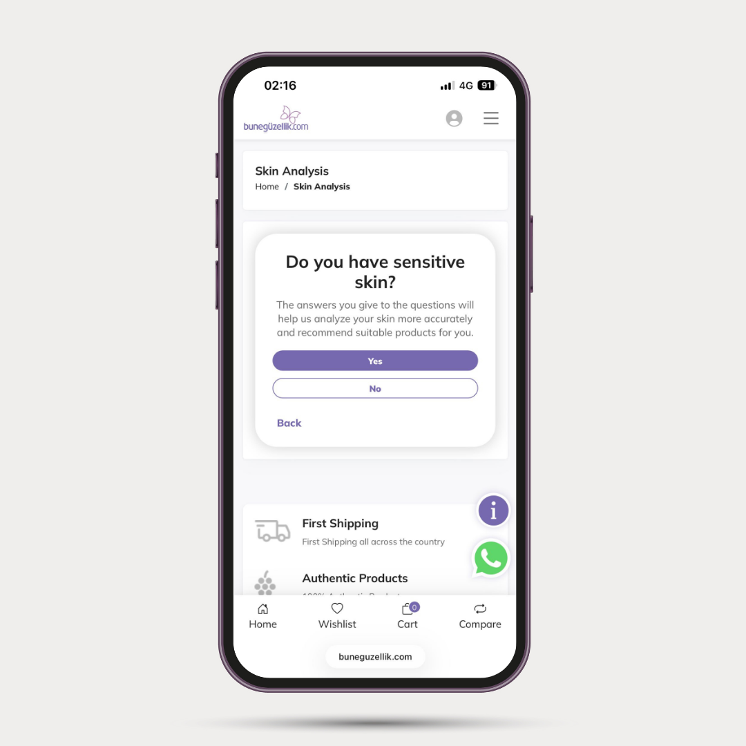 HOW TO USE AI SKIN ANALYSIS? - Step 3